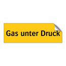 Gas unter Druck