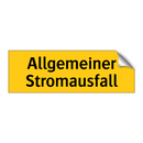 Allgemeiner Stromausfall