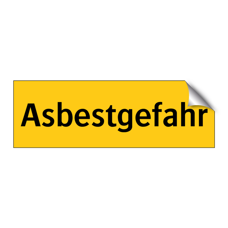 Asbestgefahr