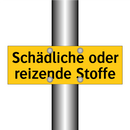Schädliche oder reizende Stoffe