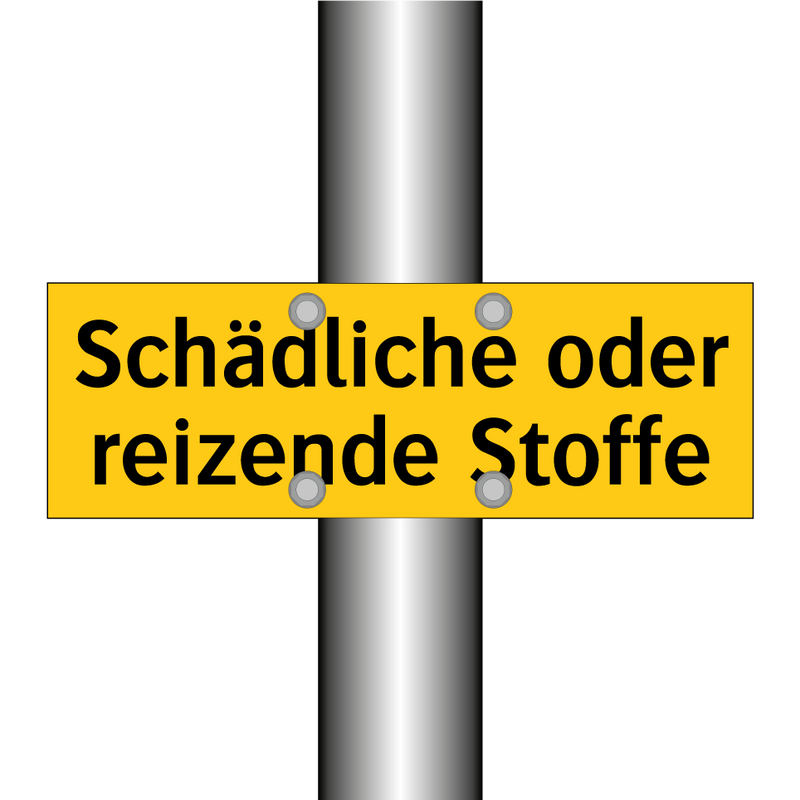 Schädliche oder reizende Stoffe
