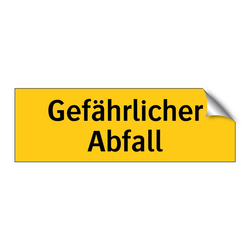 Gefährlicher Abfall