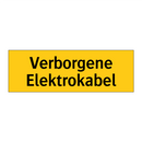 Verborgene Elektrokabel