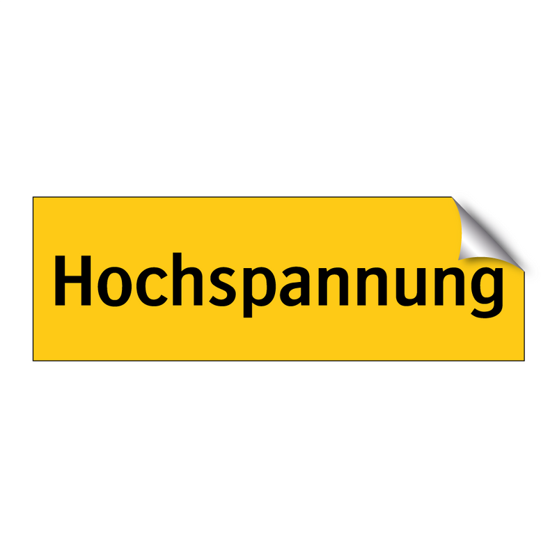 Hochspannung