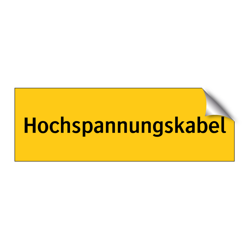 Hochspannungskabel