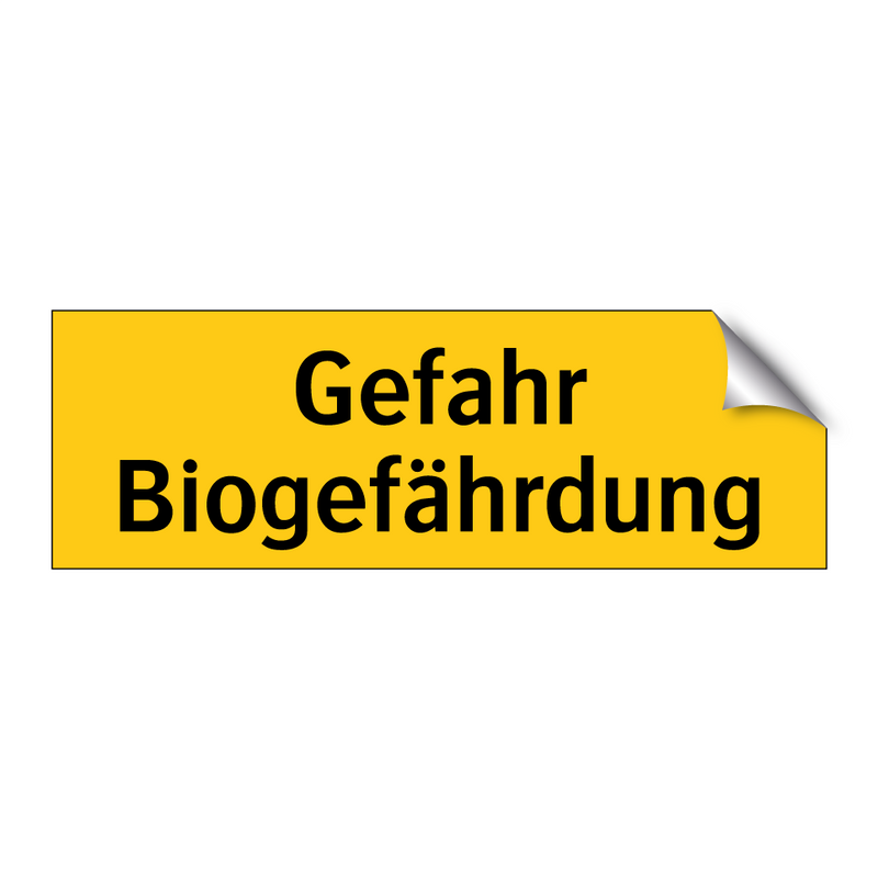 Gefahr Biogefährdung
