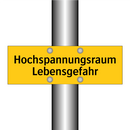 Hochspannungsraum Lebensgefahr