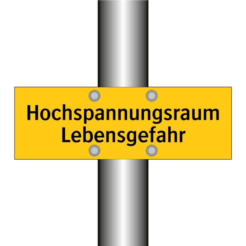 Hochspannungsraum Lebensgefahr