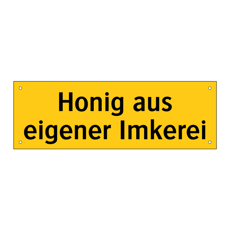 Honig aus eigener Imkerei