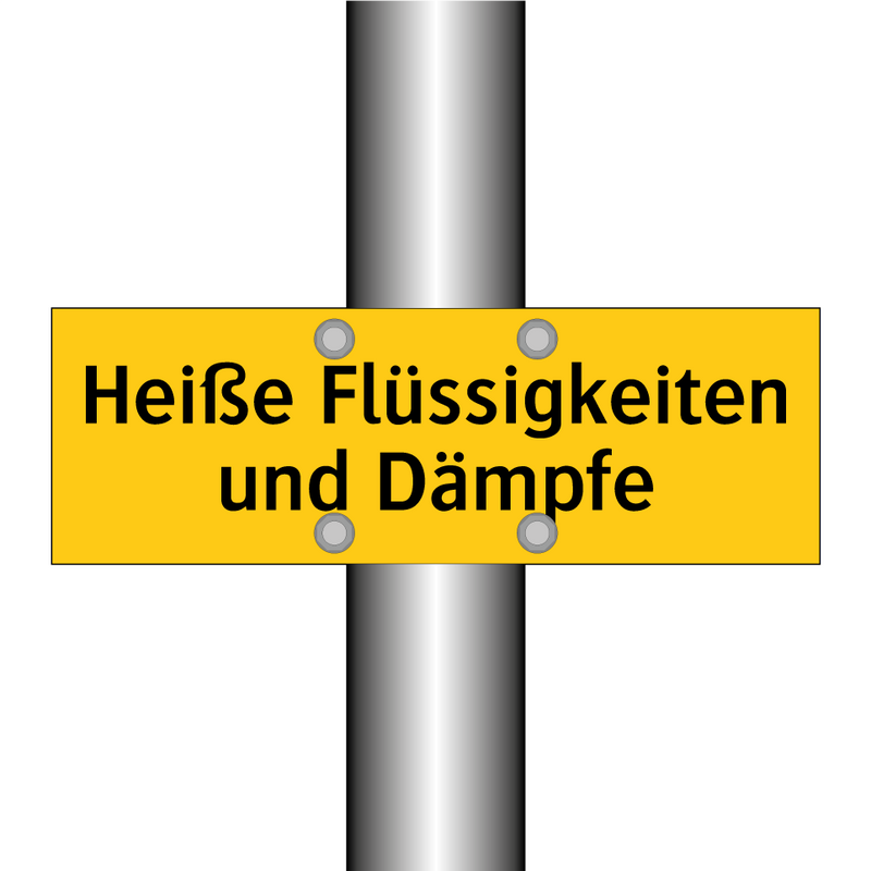 Heiße Flüssigkeiten und Dämpfe