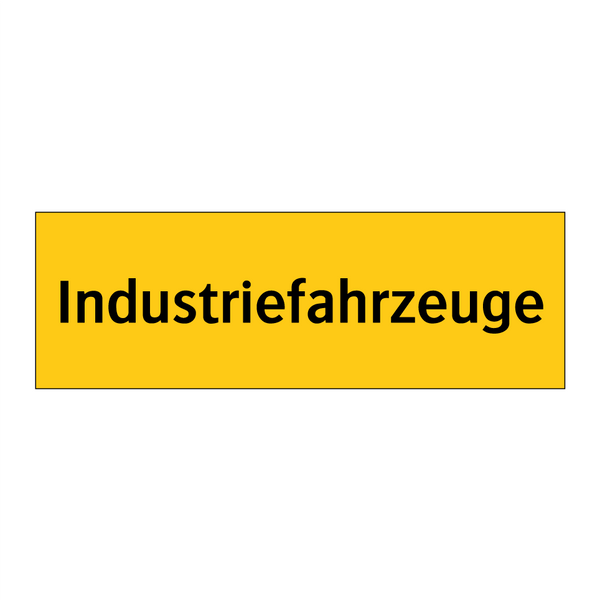 Industriefahrzeuge