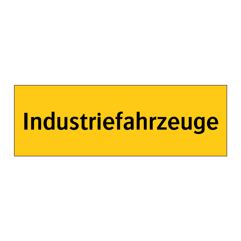 Industriefahrzeuge
