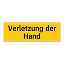Verletzung der Hand