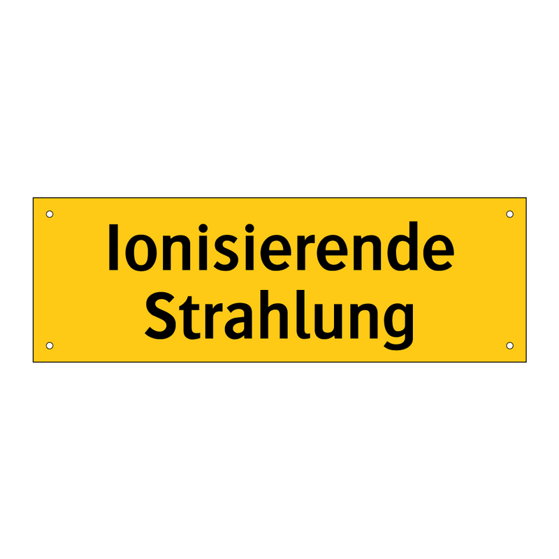 Ionisierende Strahlung