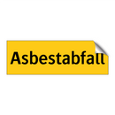 Asbestabfall