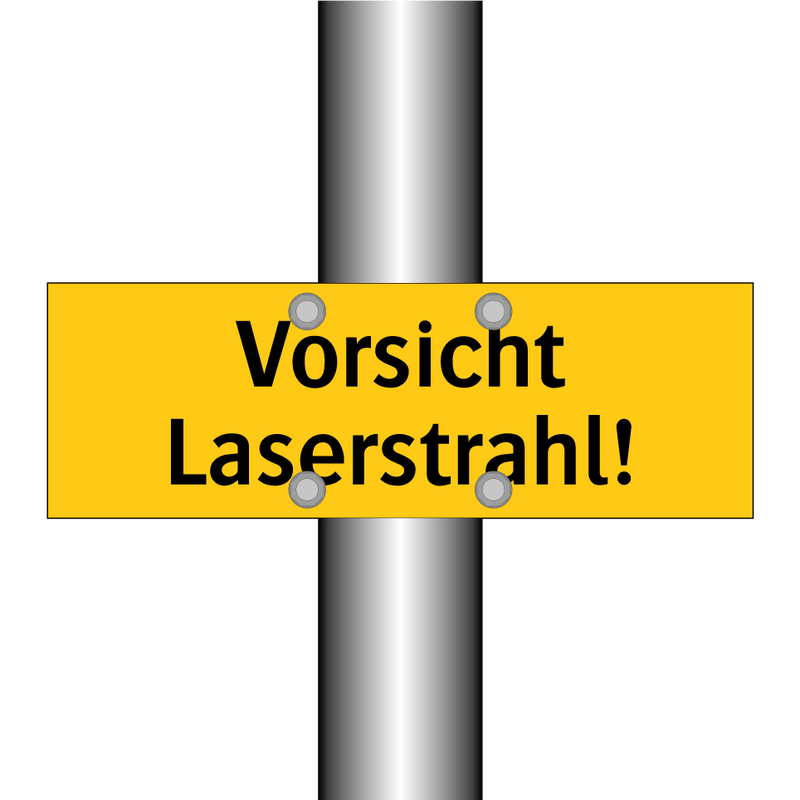 Vorsicht Laserstrahl!