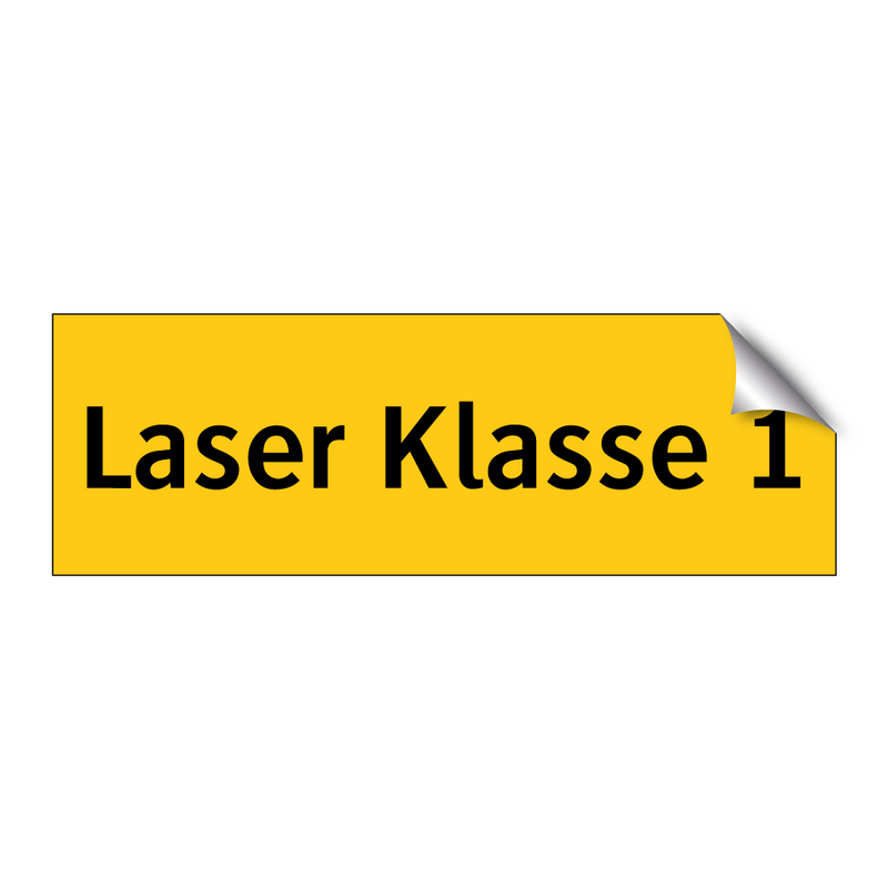 Laser Klasse 1