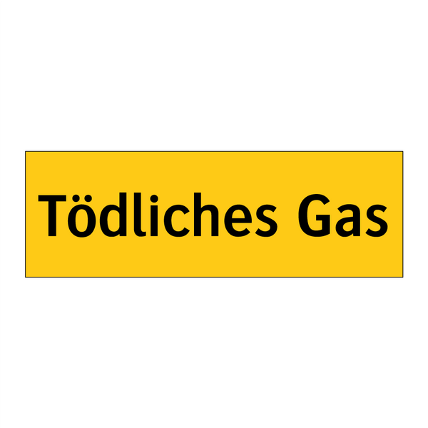 Tödliches Gas
