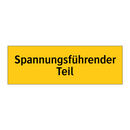 Spannungsführender Teil