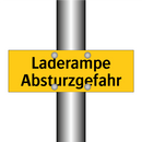 Laderampe Absturzgefahr
