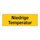 Niedrige Temperatur