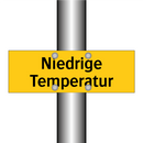 Niedrige Temperatur