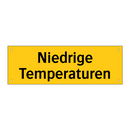 Niedrige Temperaturen