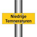 Niedrige Temperaturen