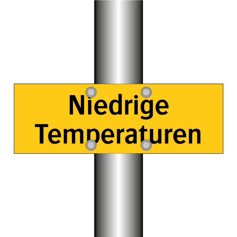 Niedrige Temperaturen