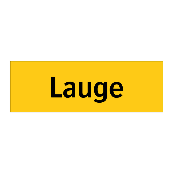 Lauge