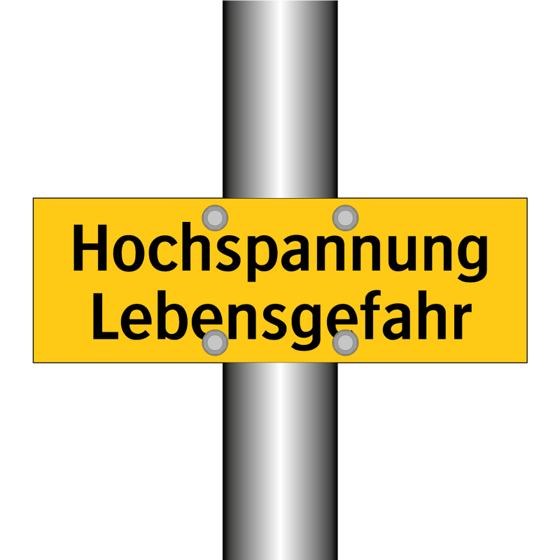 Hochspannung Lebensgefahr