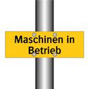 Maschinen in Betrieb