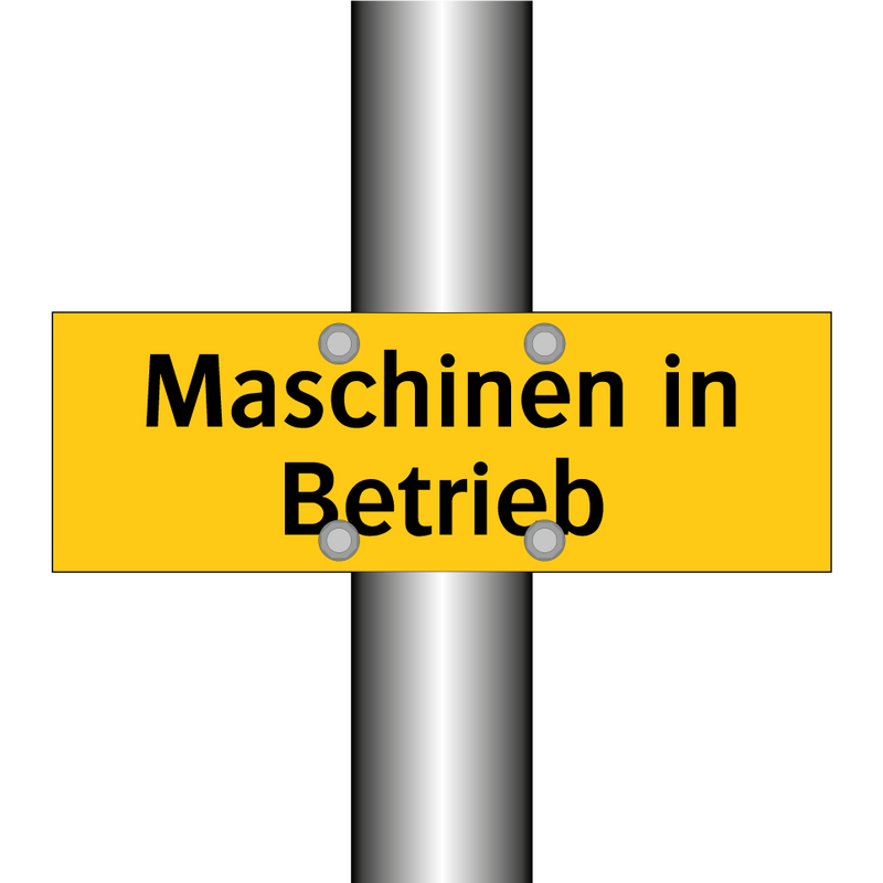 Maschinen in Betrieb