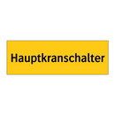 Hauptkranschalter