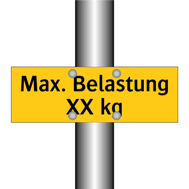 Max. Belastung XX kg