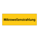 Mikrowellenstrahlung