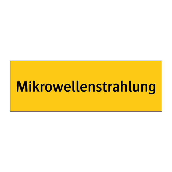 Mikrowellenstrahlung