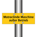 Motraclinde Maschine außer Betrieb