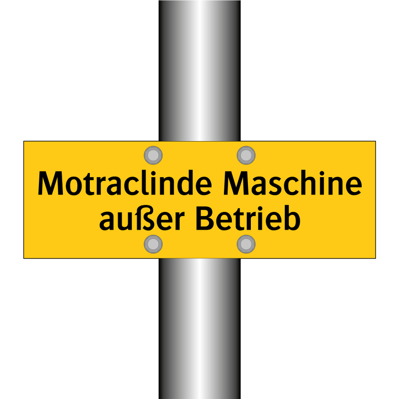 Motraclinde Maschine außer Betrieb