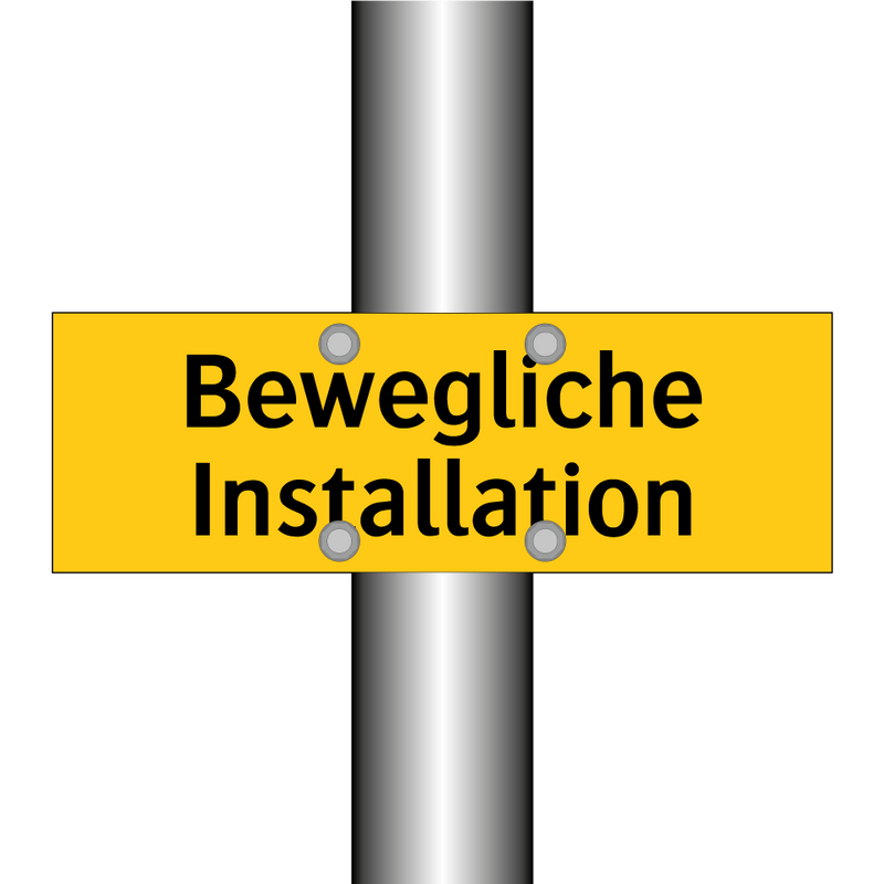 Bewegliche Installation