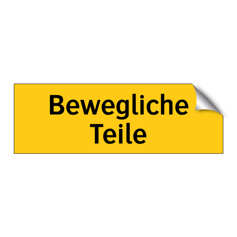 Bewegliche Teile