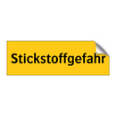 Stickstoffgefahr