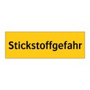 Stickstoffgefahr