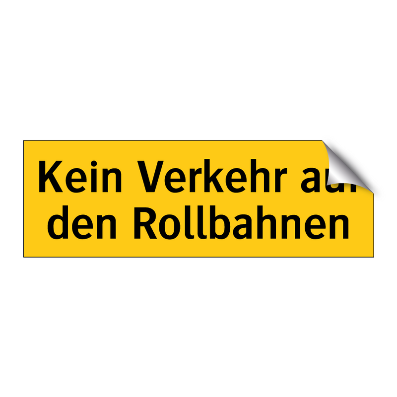 Kein Verkehr auf den Rollbahnen