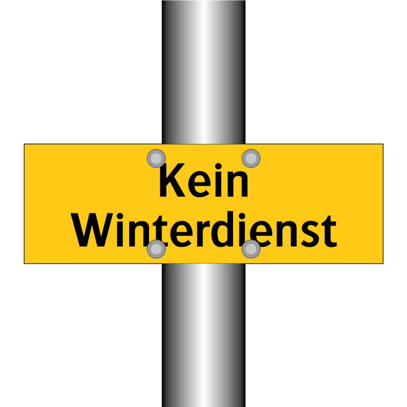 Kein Winterdienst