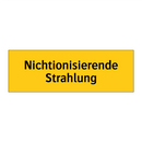Nichtionisierende Strahlung