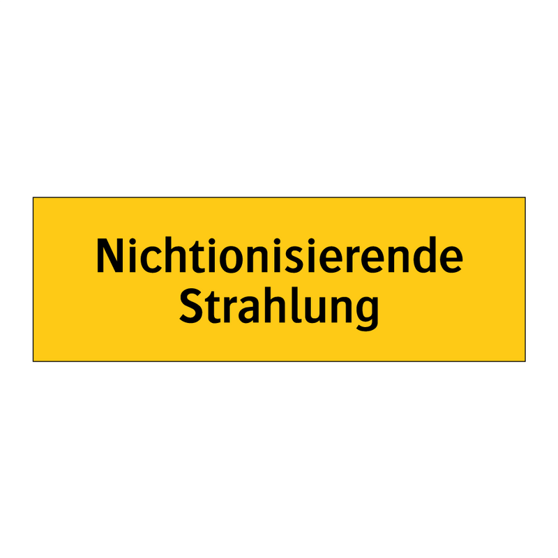 Nichtionisierende Strahlung