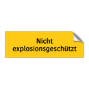 Nicht explosionsgeschützt