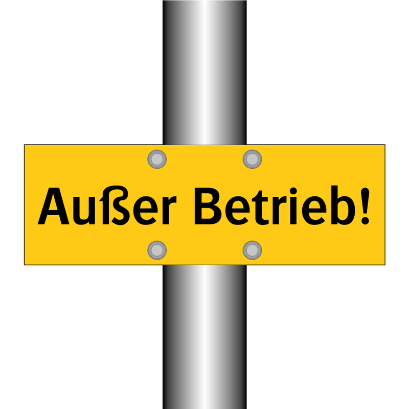 Außer Betrieb!