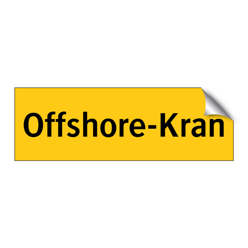 Offshore-Kran